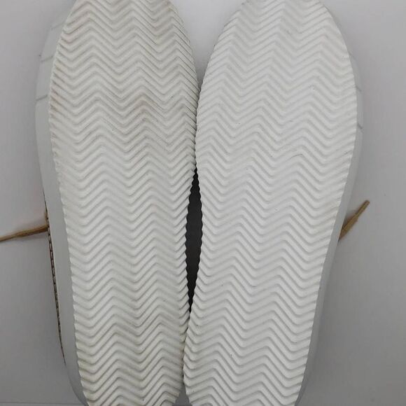 Vince Camuto Women Shoes Lace Up Sneaker Raiza Animal Brown Print Size 9 - Picture 7 of 7